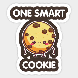 One Smart Cookie Sticker